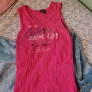 Pink Graphic Tank